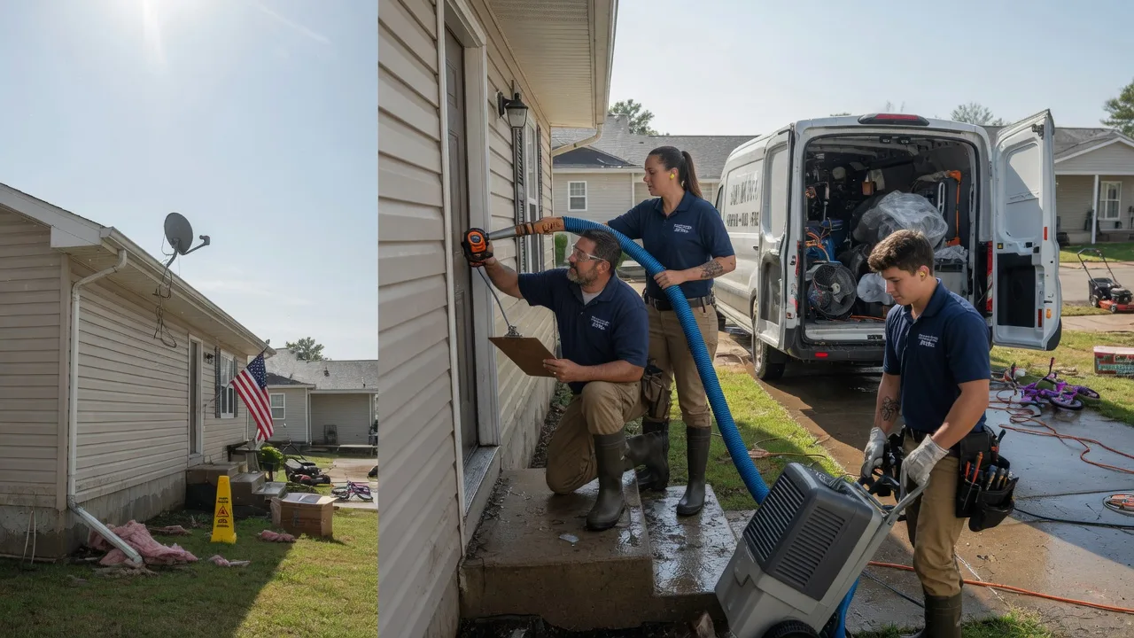 Ceiling Water Damage Restoration in Audubon, IA near me